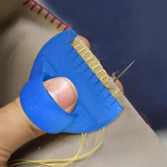 Шаблон для шитья для ровной строчки Руководство по шитью своими руками на большом пальце Портативный швейный инструмент для отделки швов Ручное шитье