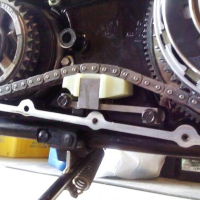 Motorcycle Automatic Primary Chain Tensioner Adjuster Improves Gear Shifting Compatible for 07-16 Big Twin 06 a