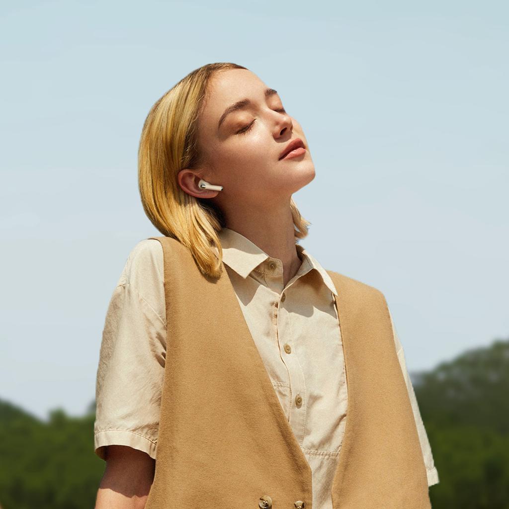 Tronsmart Sounfii R4 Wireless Bluetooth 5.3 Headphones with ENC - White