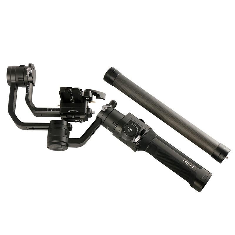 Удлинитель монопода AgimbalGear из углеродного волокна, выдвижная палка с резьбой 1/4 дюйма, совместимая с DJI Ronin S Moza Air Cross, стабилизатор FeiyuTech