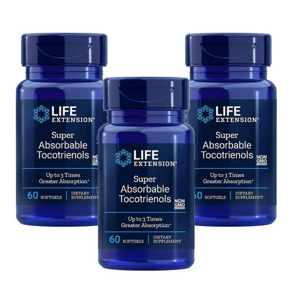 Life Extension Tocotrienols 60 Tablets 3 pcs