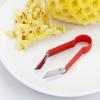 Strawberry Huller Corer Remover Pineapple Eye Remover Long Handle Ergonomic Labor-saving Stainless Steel Scraper Portable Kitchen Gadget