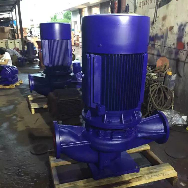 Horizontal Stainless Steel IHW80-250 Pipeline Centrifugal Pump, 22kW, for High-Temperature Hot/Cold Water Circulation and Boosting