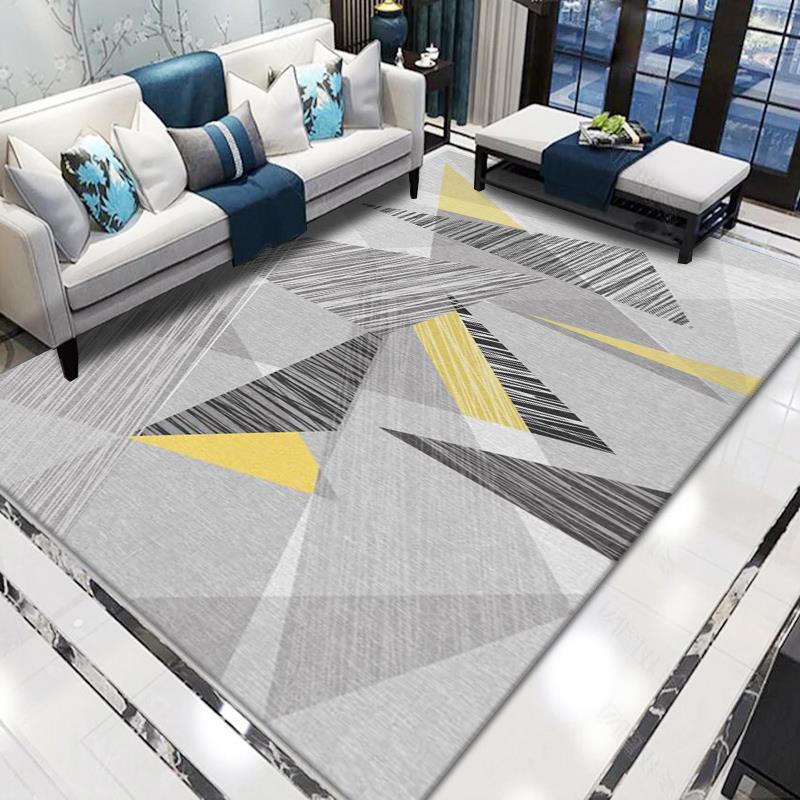 Ковер Гостиная Мягкий Диван Ковры Домашнее Украшение Спальня Коврик Для Гостиной Настраиваемый Современный Напольный Коврик Коврик Большой Коврик