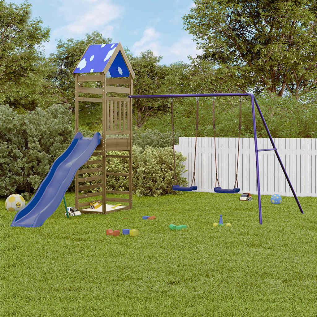 Play Tower Pressure Treated Pine Wood