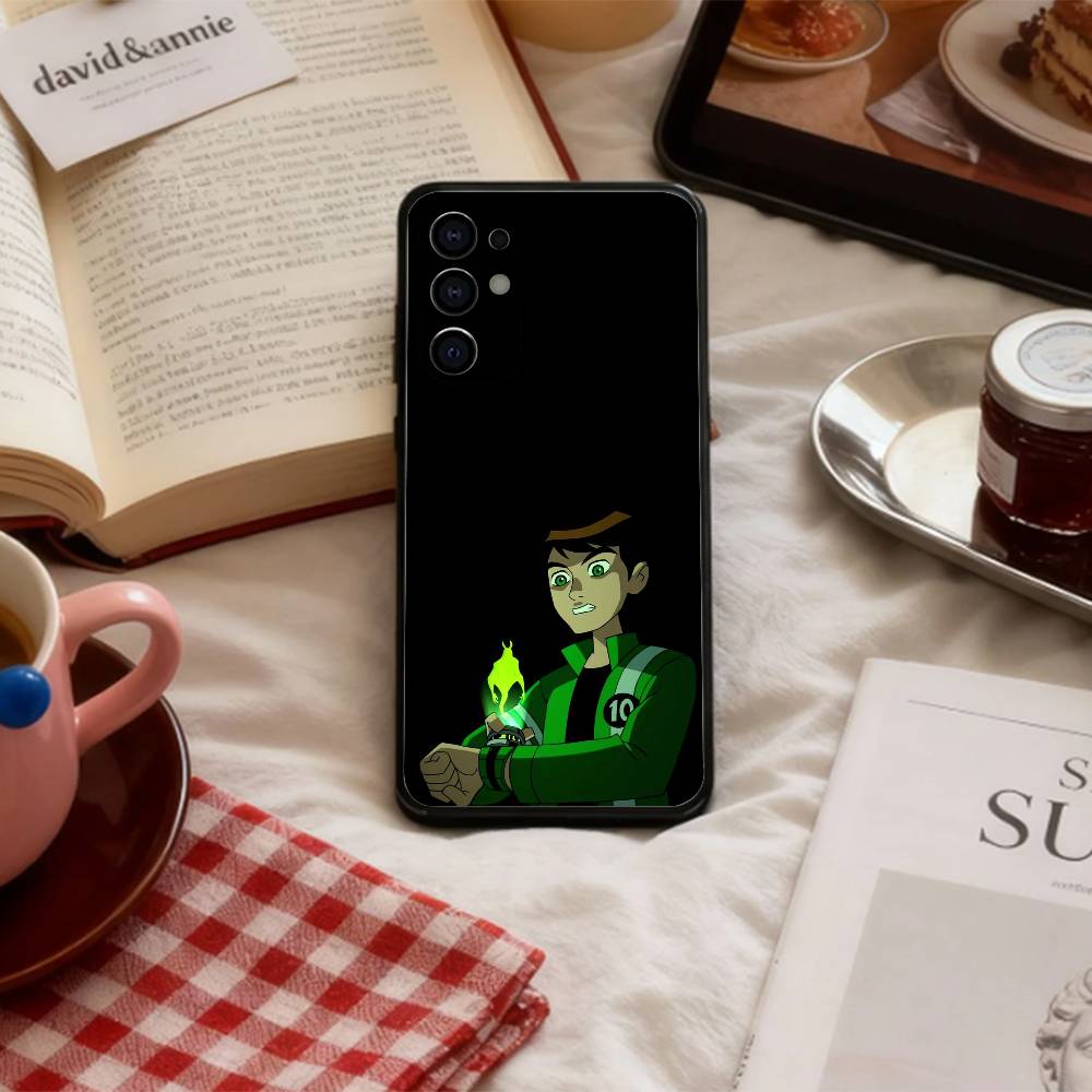 Бен 10 Эпическая Битва Чехол Для Телефона Для Samsung S 25,24,23,22,30,21,10,9,Ultra,Plus,Lite,FE,4,5 G Мягкий Черный Чехол