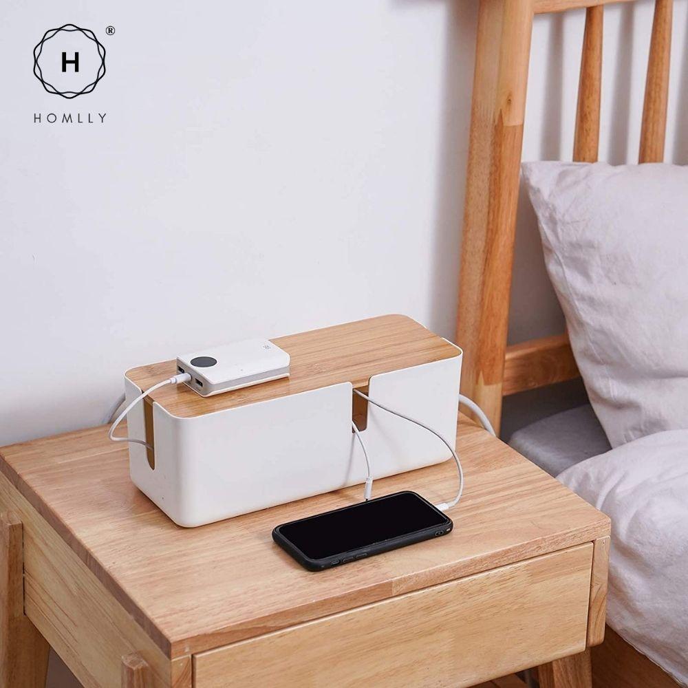 Homlly Charging Cable Organizer Concealed Box