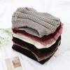 Thicken Wide Headwear Headwraps Turban Ear Warmer Ponytail Beanie Hat Hair Band Knitting Headband