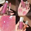 Косметика Fenty Beauty Блеск для губ Многоцветный Увлажняющий Сияющий С блестками Увеличивающий объем губ Макияж Для начинающих Жидкая помада Макияж