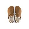 Birkenstock Лондонские тапочки из овчины Унисекс Тапочки Коричневые 1014963