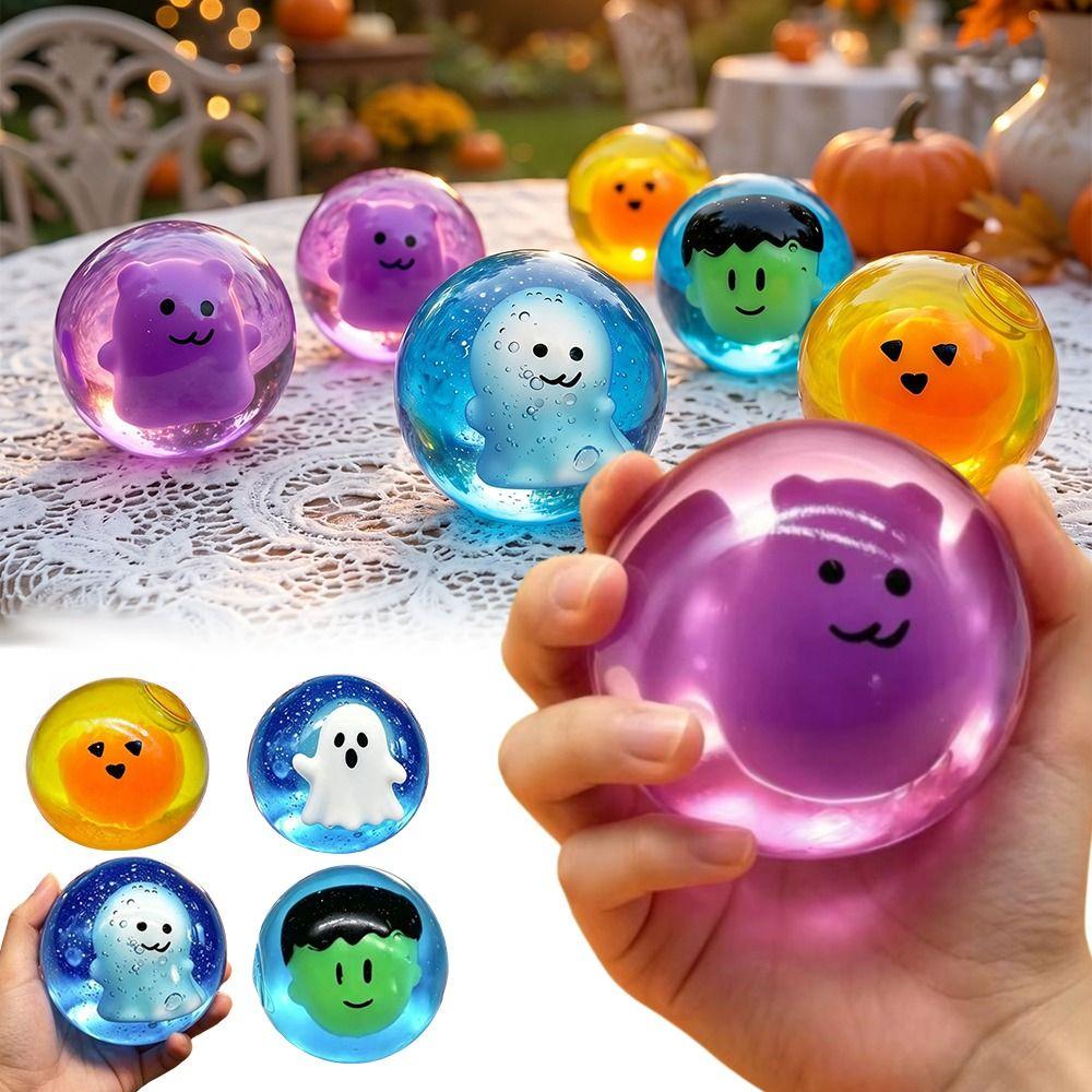 Squeeze Maltose Stress Ball Super Soft Pinch Stress Ball Halloween Decompression Toy Fidget Toy