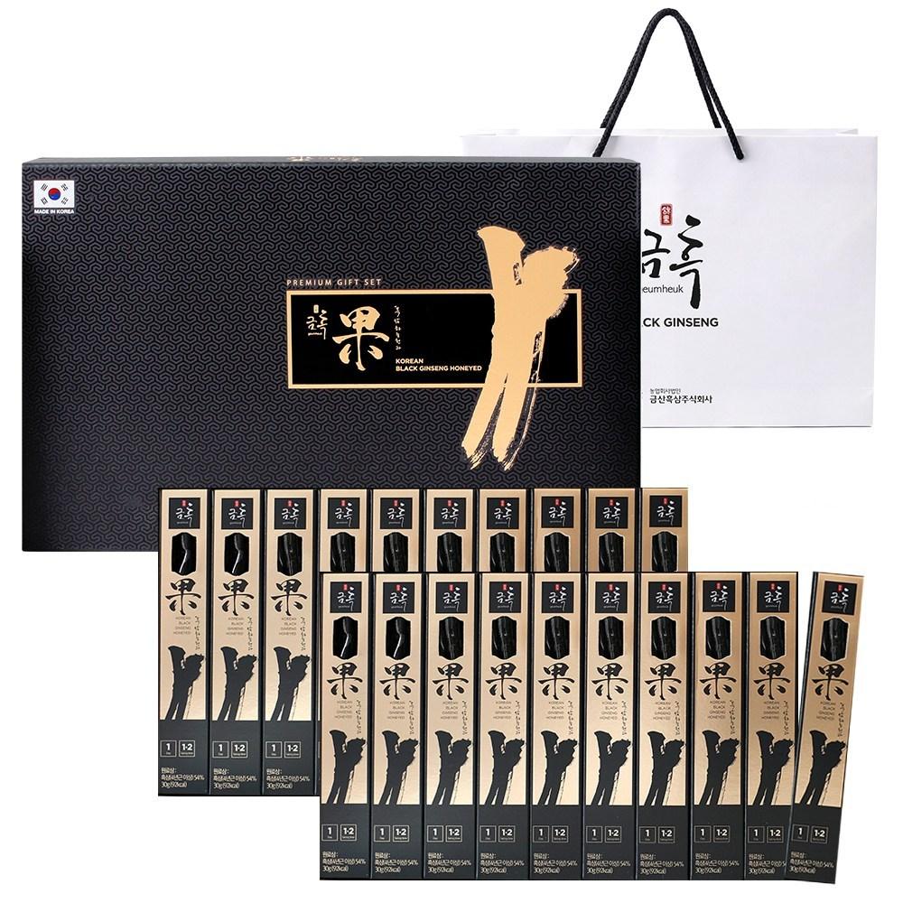 Geumheuk Black Ginseng Haneulcheon Black Ginseng Jelly Red Ginseng Jelly Thank-you Gift Holiday Gift Gift Set 600g 1 Box