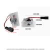 EBVE3 2pcs LED Car Door Projector Lamp Laser Welcome Courtesy Lights Decoration Accessories for Tesla Model Y Model 3 Model S Model X