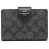 Аутлет Кошелек бифолд Signature Черный C0082 SVTSQ [Coach] Женский [Товар]