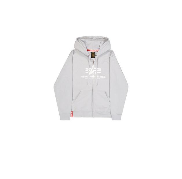 Толстовка с капюшоном Alpha Industries Basic Puff Print Zip Hoodie