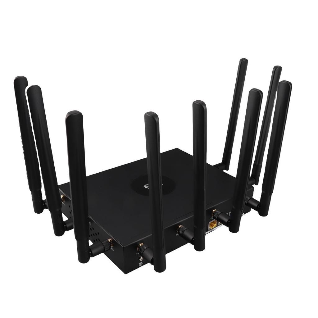 Dual Band WiFi 6 CPE Router 4.67Gbps NR NSA SA 5G Cellular Wireless Router with SIM Card Slot WAN LAN Port UK Plug