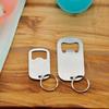 Stainless Steel Beverage Opener Portable Keychain Bottle Opener Fashion Beer Bottle Opener