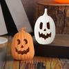 Artificial Pumpkin Ghost Ornament Cute Multipurpose Indoor Outdoor Halloween Autumn Farmhouse Table