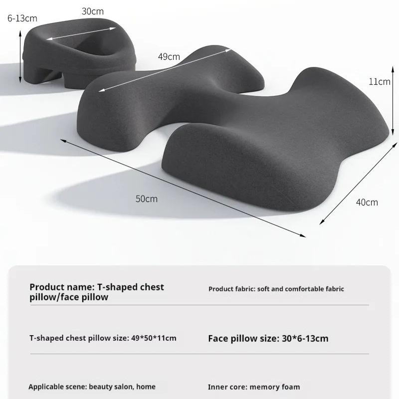 Массаж Лицо Грудь Подушка Подушка Специальная Грудь Съемная Моющаяся