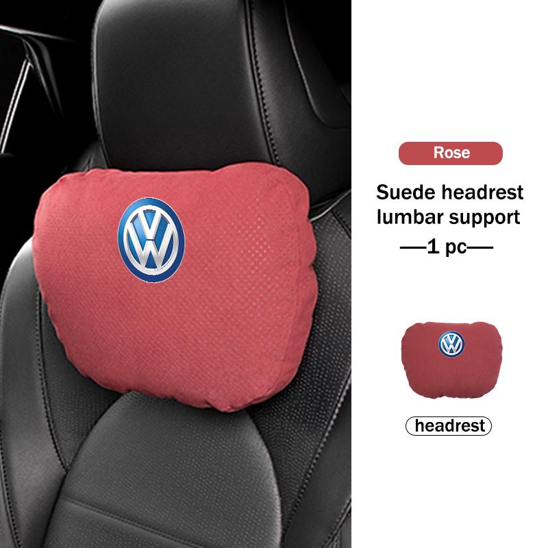 For Volkswagen VW Car Memory Foam Headrest Neck Pillow Protection Lumbar Support Scirocco Passat Polo B5 B6 B7 CC Tiguan Sharan zh9