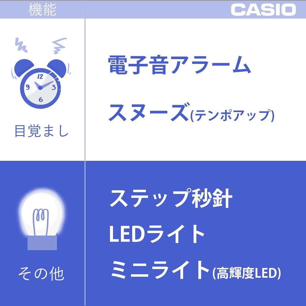 Casio Будильник настольные часы черный аналоговый маленький мини свет Snooze Light TQ-169-1JF