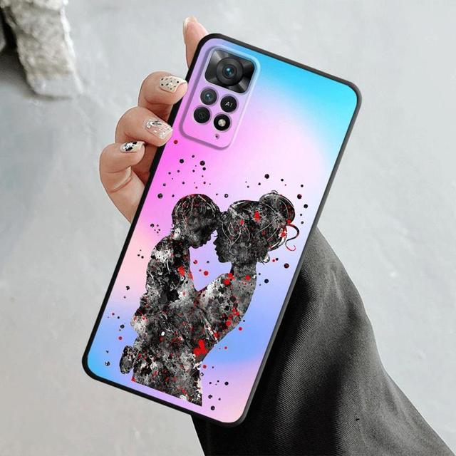 Чехол для телефона Xiaomi Redmi Note 12 11t 11s 11 10 8 Pro 9 9s 9t 8t для Mi 10 8 9a 9c 10c K40 в виде ракушки Super Mom для маленьких девочек и мальчиков