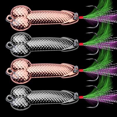 MUQZI спортивный аксессуар, приманка для рыбалки на открытом воздухе, яркая металлическая имитация рыбы, твердая наживка, снасти с крючком