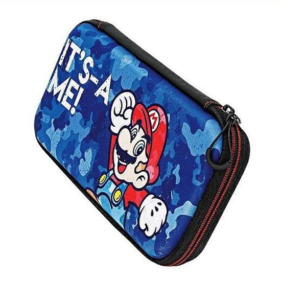 Nintendo SWITCH Mario Slim Travel Case Super Brothers Camouflage Carrying
