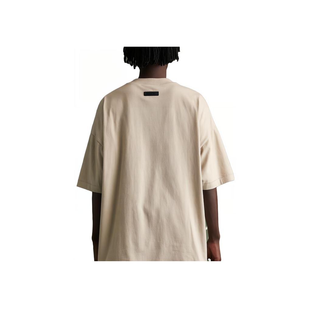 Fear of God Футболка Essentials Silver Cloud Мужские топы Серая 125BT232002F