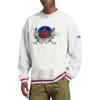 Adidas Originals Logo Crew Neck Pullover Long Sleeve Sweatshirt Men Sweatshirt White IX6755