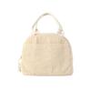 Corduroy Large-Capacity Insulated Lunch Bag for Women - Portable, Heat-Preserving Bento Tote