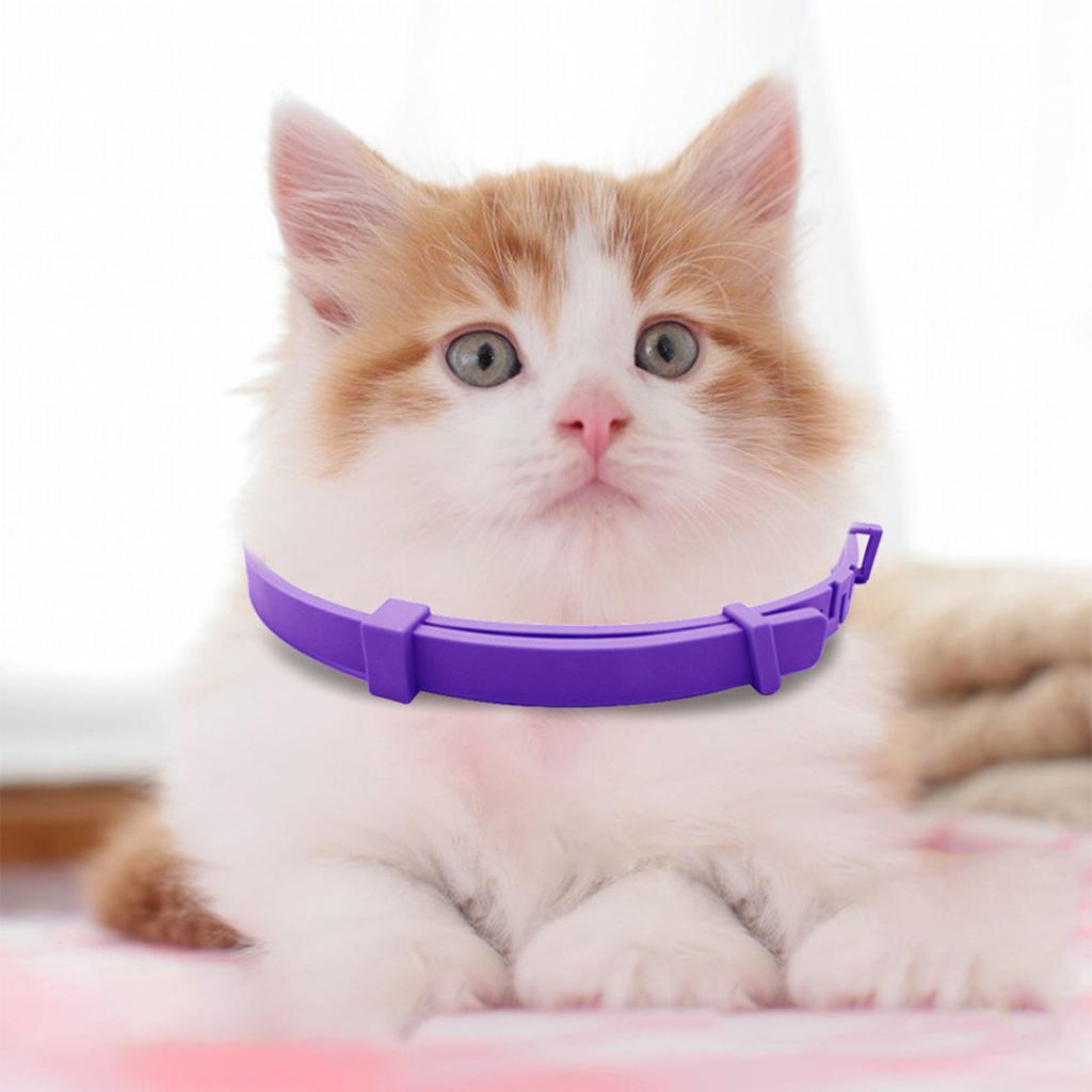 Ошейник для успокоения собак, ошейники с феромонами для домашних собак, регулируемый ошейник с феромонами, успокаивает на 30 дней, 4 шт.