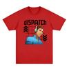Dispatch Футболка 2026 НОВАЯ 100% Хлопок Удобная Печать с Рисунком Манга Игра ТИШКА Повседневная Высокое Качество Круглый Вырез Мягкие Футболки