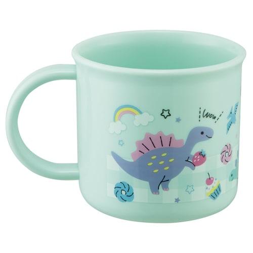 Skater Children's Plastic Lunch Cup, 200ml, Dishwasher Safe, Made in Japan, Happy & Smile Rainbow Design, Girl's KE4AAG-A
