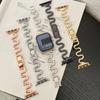 Женский тонкий браслет из нержавеющей стали для Apple Watch Series 10 42 мм 46 мм 9 8 7 41 мм 45 Ultra 2 49 мм Браслет для iWatch 6 se 40 мм 44