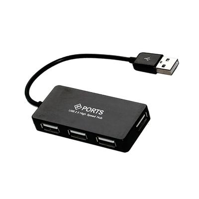 USB-концентратор с портом USB, концентратор данных и компактный дизайн для работы с, Совместим с Surface и другими ноутбуками, Ультратонкий, 4-портовый, Кабель, Расширение,