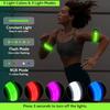 LED Night Light USB Charging Armband Wearable Running Arm Belt Glow Wristband For Running Walking Cycling Safety Warning Lights
