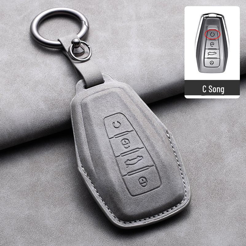 Geely Key Cover for Emgrand, S, Xingyue, L, Boyue, Xingruibin, Ruiborui, X6 - Protective Shell Buckle.