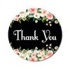 Darling Souvenir DIY Rose Blossom 1.6 Inches Light Pink Round Thank You Stickers DIY Envelope Seals-45