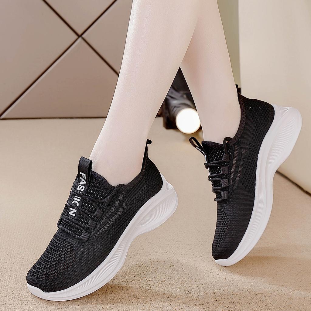 Летняя дышащая полая женская обувь на плоской подошве, низкая, мягкая подошва, слипоны, кроссовки для бега, повседневная обувь