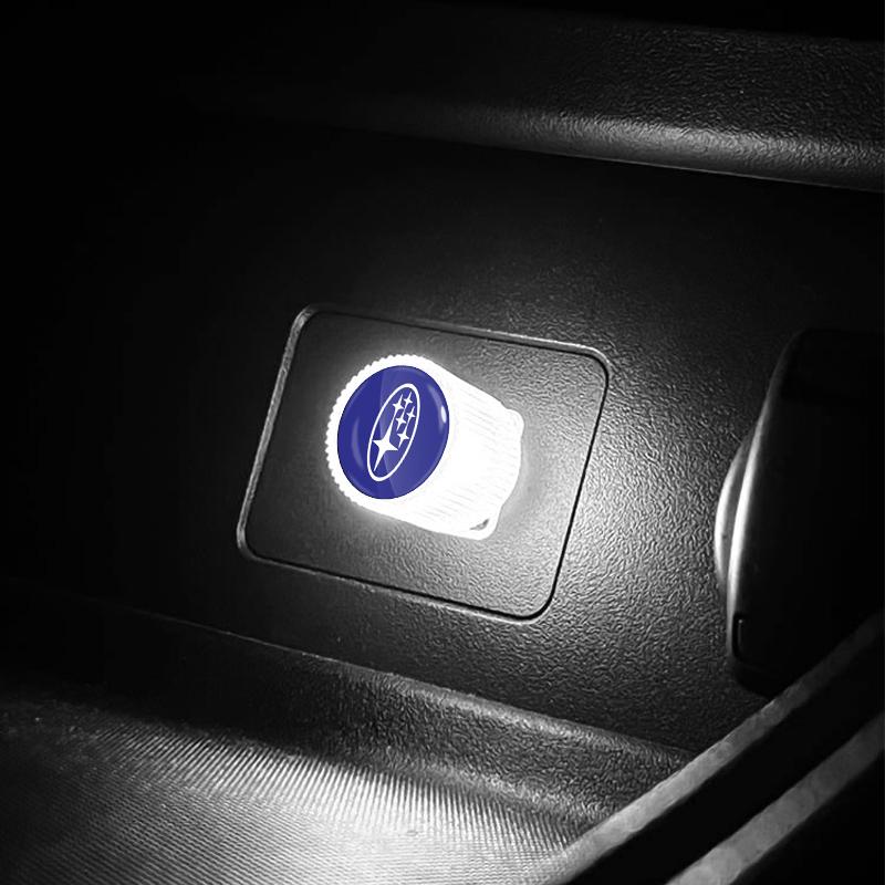 Новый Автомобильный Мини USB LED Подсветка Салона Декоративная Атмосферная Лампа Для Subaru Impreza Legacy WRX STI BRZ Forester Ascent Levorg XV