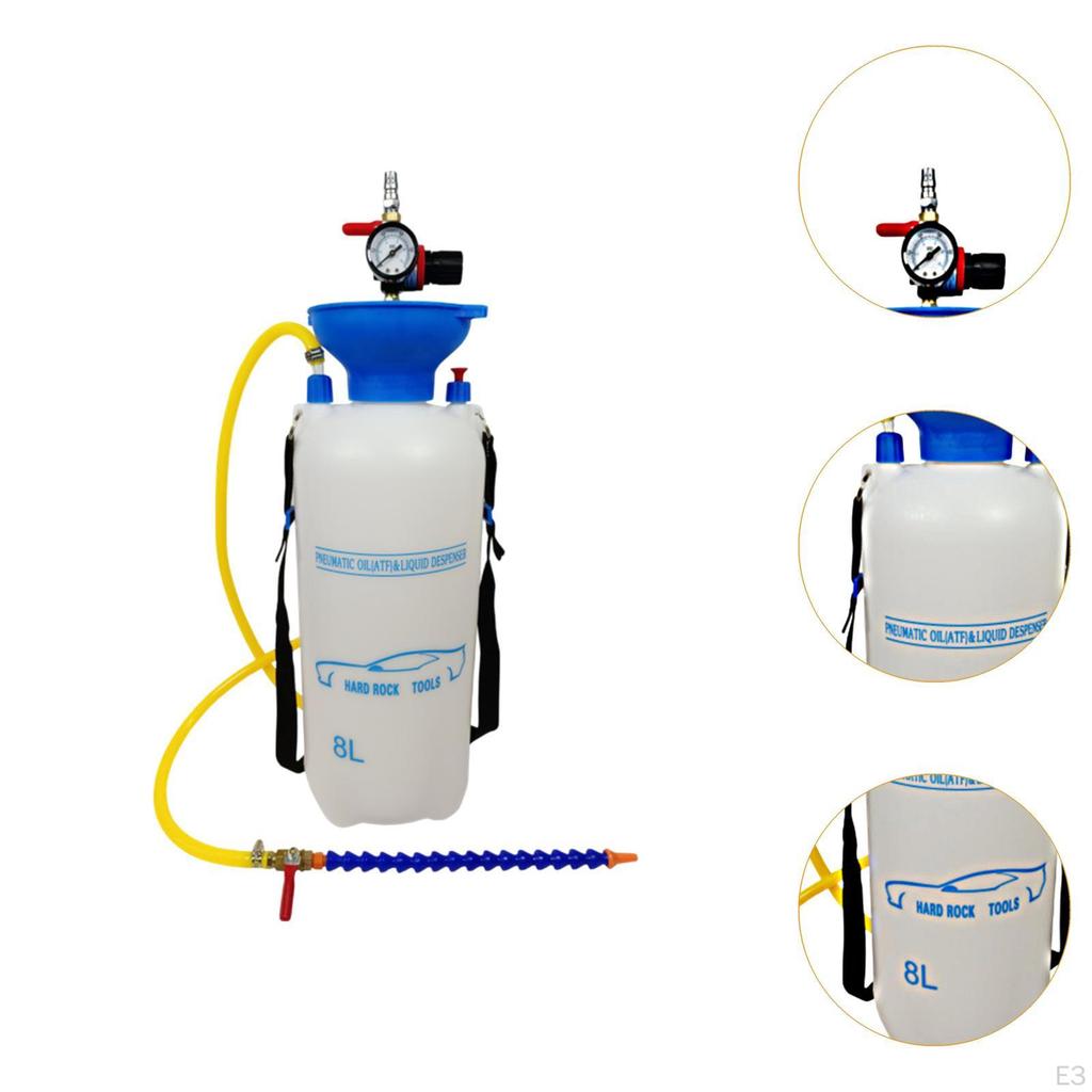 Пневматический насос для трансмиссионной жидкости, простой в использовании маслоотделитель, дозатор
