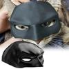 Cat Face Cushion Bat Cosplay Hat Spooky Halloween Atmosphere Prop Plastic Handmade Black Make-up Half Mask Party Pet Supplies