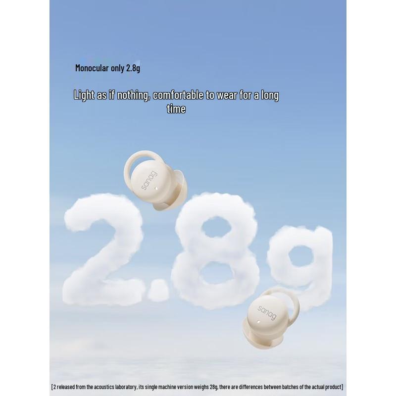 SANAG J20S True Wireless Noise Cancelling Sleep Earbuds
