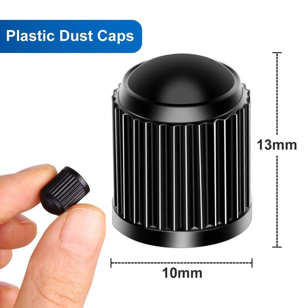 Anti-rust Bolt-In Dome Shape Car Tire Valve Stem Caps Tyre Stem Air Caps Dust Cover Dustproof Caps