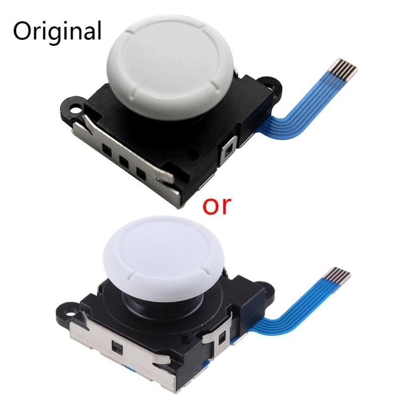 Analog Joystick Thumb Sticks, 3D Sensor Rocker Replacement Repair  Accessory for N-Switch  Controller