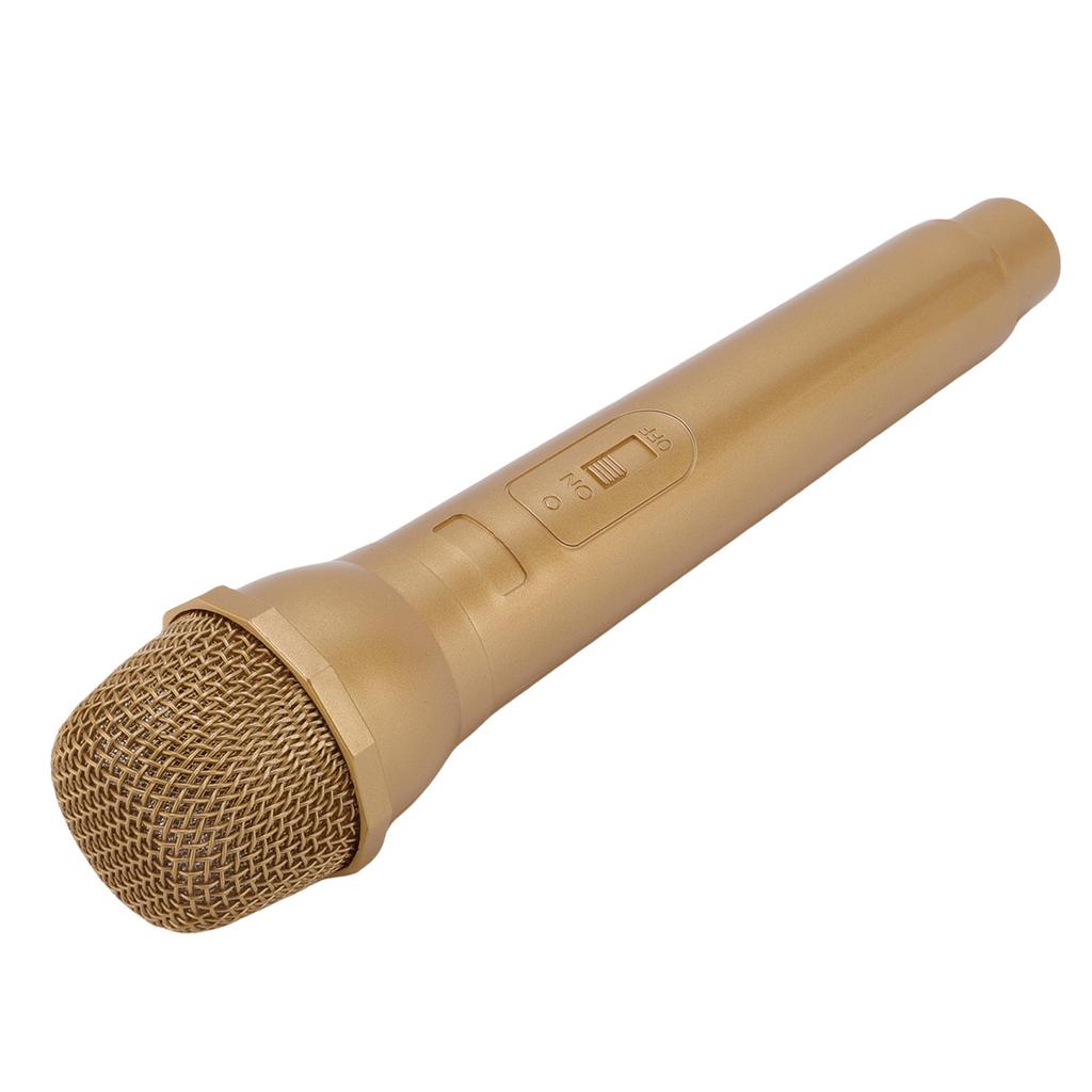 Имитация микрофона ABS Легкий Реалистичный Ручной Микрофон Реквизит для Практики Речи Косплея Фотографии