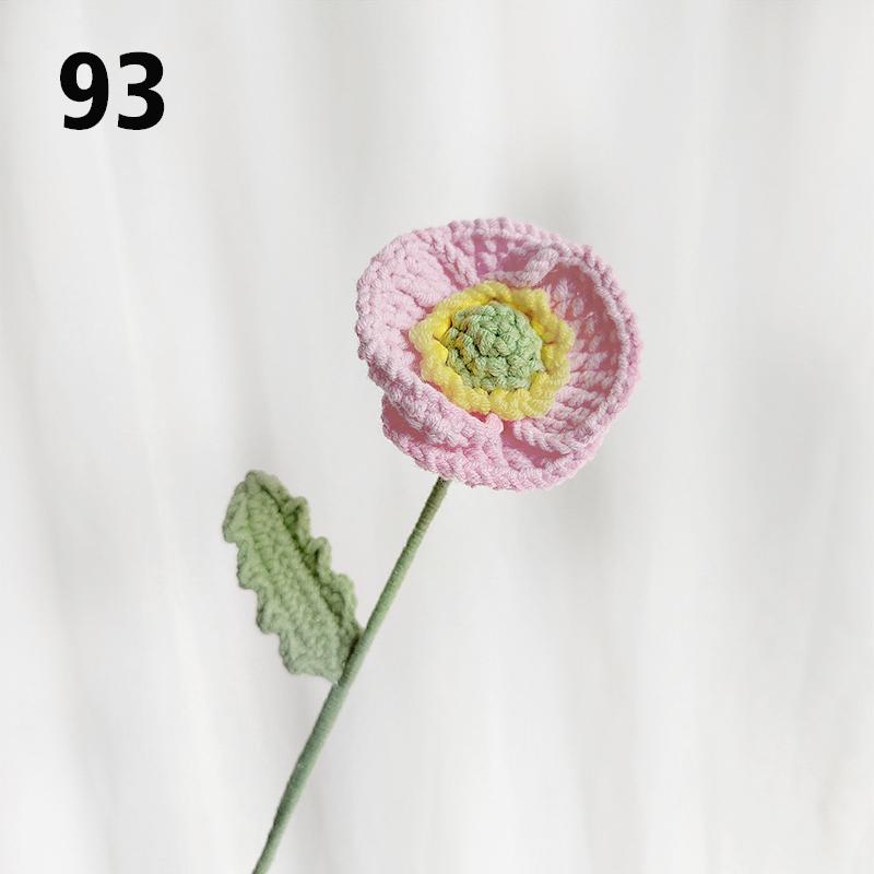 Подарок на День Учителя Подсолнух Вязаный Цветок Вязаный Цветок Ручной Работы Букет Домашний