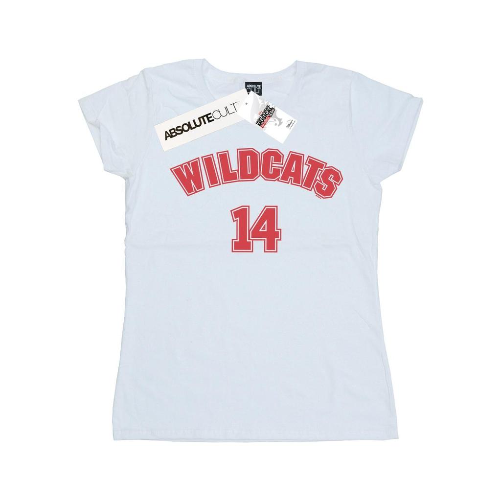 Disney Womens/Ladies High School Musical The Musical Wildcats 14 Cotton T-Shirt