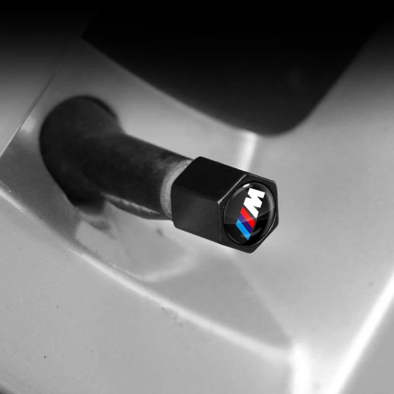 Модные колпачки для вентилей автомобильных шин с брелоком-подвеской с эмблемой автомобиля для BMW E53 E70 E71 E72 E83 X1 X2 X3 X4 X5 X6 X7 E84 F48 F49 F39